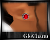 Glo* PlatinumRubyStud (R