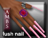 XLong Lush Nail Pink