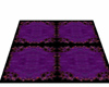 Purple Rorshach Rug,