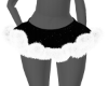 Santa Baby Black Skirt