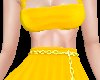 u! yellow mini dress