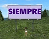 SIEMPRE Billboard