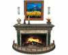 Autumn Retreat Fireplace