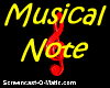 Music Note ~ sticker