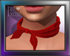 Tie neck scarf  Red F