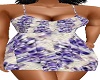 PURPLE / WHITE  MINI