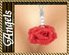 (AD1)Red rose Necklace