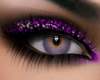 Purple glitter shadow