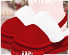 $K Xmas Fur Slides