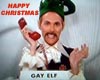 ELF GAY HAPPY CHRISTMAS