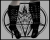 Black Metal Boots