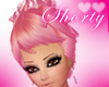 pink spike emo hair
