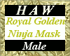 Royal Golden Ninja Mask