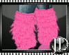 (JD)Pink-Furry-Boots
