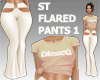 ST FLARE PANT TAN1