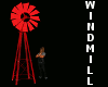 Red Garden Windmill