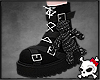 [Na] Emo Blk Bear Boots