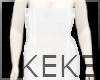 KEKE White Mesh Dress