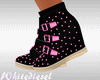 "WD" blank & pink *boots