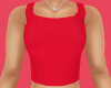 Red Cotton Tank