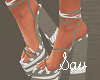 Chunky Heels-Beige