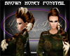 Brown Honey Ponytail