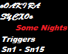 Some Nights (Sn1-Sn15)