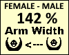 Arm Scaler 142%