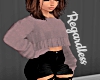 Croptop Jumper | Purple