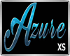 X.S. "Azure" Wall Sign