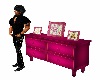 Hot Pink Dresser