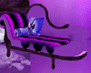 Victorian Purple Chaise