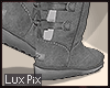 𝓛 Ugg Bow Boots-Grey