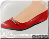 .xpx. Instyle Flats Red