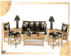 Rustic Couch Set