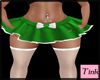 green skirt w/hose