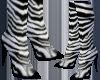 Wild Side Zebra Boots