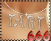 (666) Tart necklace