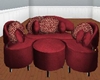 (KPR)Cardinal Silk Couch