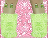 Grinch Fur Boots