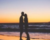 Playing on Beach Kiss