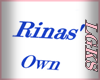 {LS} Rinas' own sign...