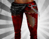 Red Chain Pants 