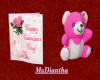 Valentine's Card w/Bear