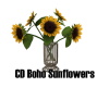 CD Boho Sunflowers