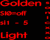 Golden SI Light Effect