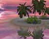 island at dusk