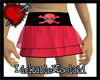 *Skully Skirt* Red