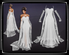 Evening Gown w/Lace Whit