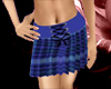 Blue Plaid Skirt